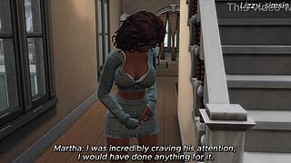 现场#2 视频: A seductive babysitter convinces a lonely father t...